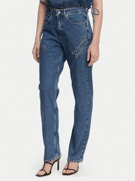 Karl Lagerfeld Jeans Jeansy B2W10086 Niebieski Straight Fit. Niebieskie jeansy Karl Lagerfeld Jeans, bez wzorów. Za 410.99 zł.