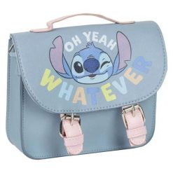 Torba na ramię Cerda Stich satchel. Niebieskie torby na ramię CERDÁ, bez wzorów, z materiału, biznesowe, na ramię, bez dodatków. Za 89.25 zł.