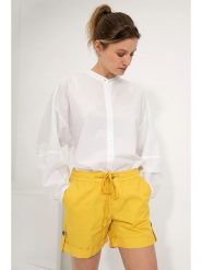 Josephine & Co Szorty "Guust" w kolorze żółtym rozmiar: 40. Żółte szorty Josephine & Co, bez wzorów, z bawełny. Za 114.17 zł.