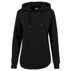 Bluza Z Kapturem Frotte Dla Kobiet. Czarne bluzy Urban Classics, s, bez wzorów, z kapturem. Za 131.99 zł.