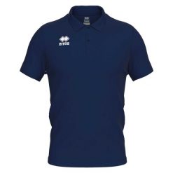 Polo Errea Evo Polo Mc Ad Dorośli. Niebieskie koszulki polo ERREA, s, bez wzorów, z bawełny, bez kołnierzyka, bez ramiączek. Za 161.00 zł.