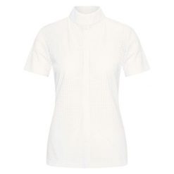 Damska koszulka do jazdy konnej Imperial Riding Airshift Grandprix. Białe bluzki IMPERIAL RIDING, bez wzorów, sportowe, bez kołnierzyka, bez ramiączek. Za 206.50 zł.