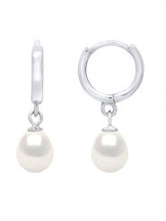 Mitzuko Srebrne kolczyki z perłami rozmiar: onesize. Szare kolczyki Mitzuko, z perłą, srebrne. Za 232.95 zł.