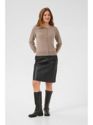 CULTURE Wełniany kardigan w kolorze szarobrązowym rozmiar: M. Brązowe kardigany Culture, m, bez wzorów, z kaszmiru. Za 170.47 zł.