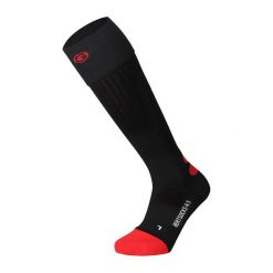 Skarpety narciarskie podgrzewane Lenz Heat Sock 4.1 Toe Cap. Czarne skarpety LENZ, bez wzorów. Za 299.99 zł.