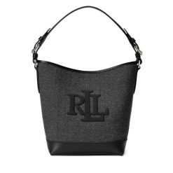 Torebka LAUREN RALPH LAUREN. Czarne torebki klasyczne Lauren Ralph Lauren, bez wzorów, bez dodatków. Za 1,089.00 zł.