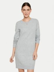 Vero Moda Sukienka dzianinowa 10215523 Szary Relaxed Fit. Szare sukienki Vero Moda, l, bez wzorów, z dzianiny, bez kołnierzyka, bez ramiączek. Za 89.99 zł.