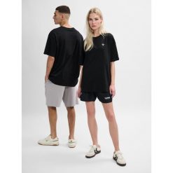 Koszulka Hummel Loose Bee. Czarne bluzki Hummel, bez wzorów, sportowe, bez kołnierzyka, bez ramiączek. Za 137.00 zł.