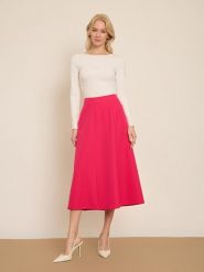 BGN Spódnica w kolorze różowym rozmiar: 34. Różowe spódnice BGN, na imprezę, bez wzorów, midi. Za 86.99 zł.