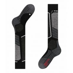 Podkolanówki damskie Falke SK2. Czarne skarpety Falke, bez wzorów. Za 235.00 zł.