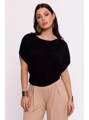 Be Wear Bluzka w kolorze czarnym rozmiar: XXL. Czarne bluzki Be Wear, xxl, bez wzorów, bez kołnierzyka, bez ramiączek. Za 140.53 zł.