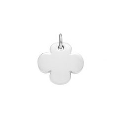 Zawieszka wisząca koniczyna okrągła 1 cm, posrebrzana. Bransoletki Lilou, posrebrzane. Za 89.00 zł.