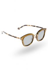 Brązowe okulary DIOR z motywem panterki. Brązowe okulary przeciwsłoneczne Dior, bez wzorów. Za 2,039.00 zł.