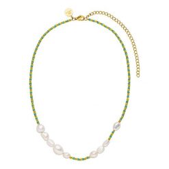 Purelei Purelei Naszyjnik Z Pereł Blissful Naszyjniki 1 ct Damski. Niebieskie naszyjniki Purelei, z perłą, pozłacane. Za 108.49 zł.