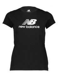 New Balance Koszulka "Essentials" w kolorze czarnym rozmiar: S. Czarne bluzki New Balance, s, bez wzorów, z bawełny, bez kołnierzyka, bez ramiączek. Za 83.22 zł.