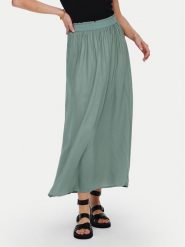 ONLY Spódnica maxi Venedig 15164606 Zielony Regular Fit. Zielone spódnice Only, xs, bez wzorów, z wiskozy, maxi. Za 79.99 zł.