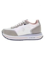 U.S. Polo Assn. Sneakersy w kolorze biało-szarym rozmiar: 36. Białe trampki U.S. Polo Assn., bez wzorów, bez zapięcia. Za 193.70 zł.
