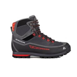 Buty trekkingowe damskie wysokie. Czerwone trekkingi BERGSON. W wyprzedaży za 423.00 zł.