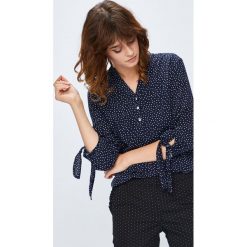 Medicine - Bluzka Basic. Niebieskie bluzki MEDICINE, s, bez wzorów, z tkaniny, casualowe, bez kołnierzyka, bez ramiączek. Za 49.90 zł.