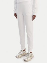 EA7 Emporio Armani Spodnie dresowe 7W000538 AF15831 U0002 Biały Regular Fit. Białe spodnie dresowe EA7 Emporio Armani, l, bez wzorów, z dresówki. Za 509.99 zł.