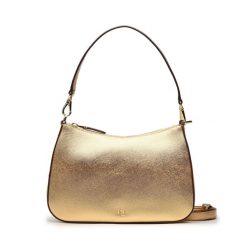 Torebka LAUREN RALPH LAUREN. Żółte torebki klasyczne Lauren Ralph Lauren, bez wzorów, bez dodatków. Za 859.99 zł.