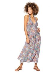Ipanima Sukienka ze wzorem rozmiar: 34-40. Sukienki Ipanima, bez wzorów, bez kołnierzyka, bez ramiączek, maxi, rozkloszowane. Za 78.99 zł.