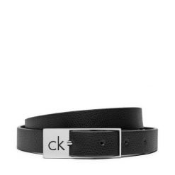 Pasek Damski Calvin Klein. Czarne paski Calvin Klein, bez wzorów. Za 139.99 zł.