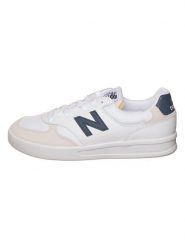 New Balance Skórzane sneakersy "CT300" w kolorze biało-granatowym rozmiar: 38. Białe trampki New Balance, bez wzorów, bez zapięcia. Za 247.69 zł.