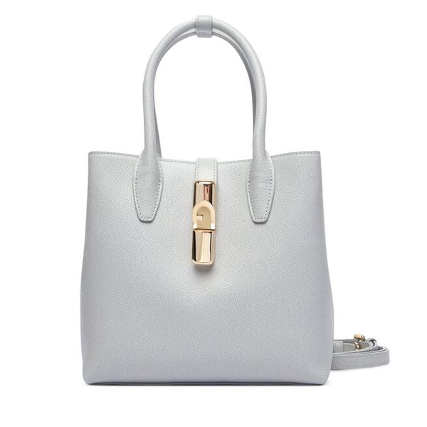 Torebka Furla. Szare torebki klasyczne Furla, bez wzorów, bez dodatków. Za 1,003.99 zł.