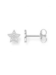 Thomas Sabo Srebrne kolczyki z cyrkoniami rozmiar: onesize. Szare kolczyki Thomas Sabo, z cyrkonią, srebrne. Za 114.95 zł.