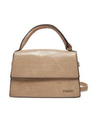 Puccini Torebka BK2241214M Beżowy. Brązowe torebki klasyczne Puccini, bez wzorów, ze skóry, bez dodatków. Za 239.99 zł.