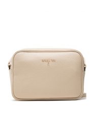 Patrizia Pepe Torebka CB8985/L001-B732 Beżowy. Brązowe listonoszki Patrizia Pepe, bez wzorów, ze skóry, bez dodatków. Za 539.99 zł.