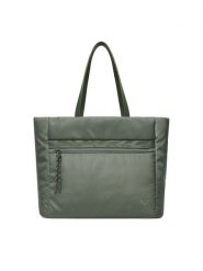 Roxy Torebka C-ROXY-M-003-08 Zielony. Zielone shopper Roxy, bez wzorów, z materiału, bez dodatków. Za 169.99 zł.