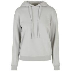 Damska Bluza Z Kapturem Na Co Dzień. Szare bluzy BUILD YOUR BRAND, xl, bez wzorów, z kapturem. Za 174.99 zł.