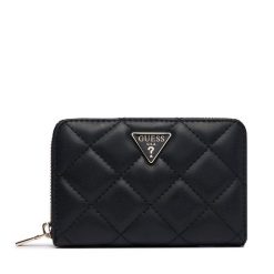 Portfel Guess. Czarne portfele Guess, z aplikacjami. Za 264.99 zł.