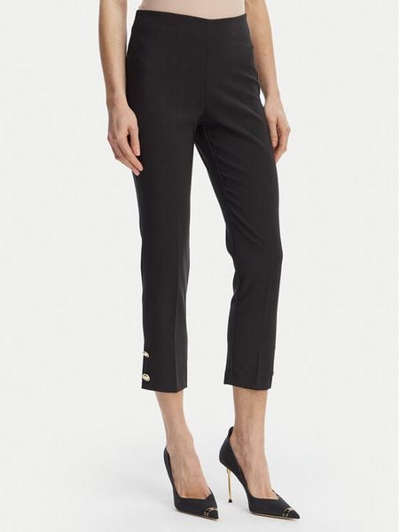 Rinascimento Spodnie materiałowe CFC0128641003 Czarny Slim Fit. Czarne spodnie materiałowe Rinascimento, xs, bez wzorów, z materiału. Za 263.99 zł.