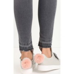 Szare Buty Sportowe Flopsy Bunnies. Szare obuwie sportowe Born2be, ze skóry, bez zapięcia. Za 19.99 zł.