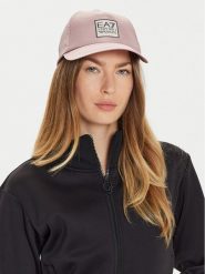 EA7 Emporio Armani Czapka z daszkiem 280044 4F100 27372 Różowy. Czerwone czapki EA7 Emporio Armani, bez wzorów, z materiału. Za 169.99 zł.