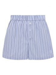 LeGer Szorty "Farine" w kolorze błękitnym rozmiar: 36. Niebieskie szorty LeGer, bez wzorów, z bawełny, z podwyższonym stanem. Za 100.99 zł.