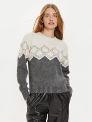 Liu Jo Sport Sweter TF4233 MS55L Écru Regular Fit. Swetry Liu Jo Sport, l, bez wzorów, z syntetyku, bez ramiączek. Za 389.99 zł.