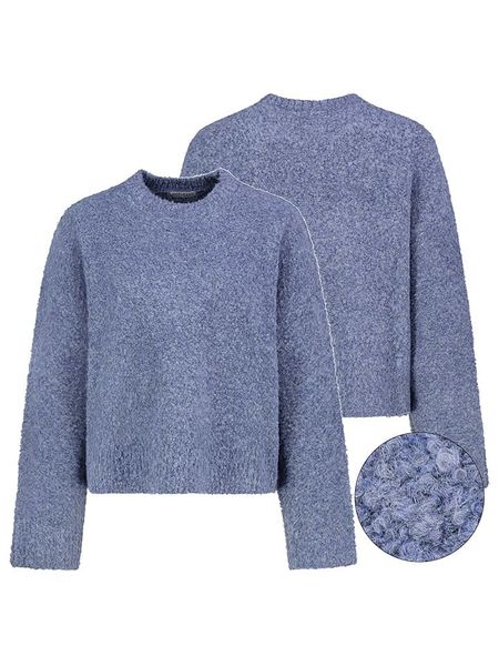 Sublevel Sweter w kolorze niebieskim rozmiar: L. Niebieskie swetry Sublevel, l, bez wzorów, bez ramiączek. Za 132.98 zł.