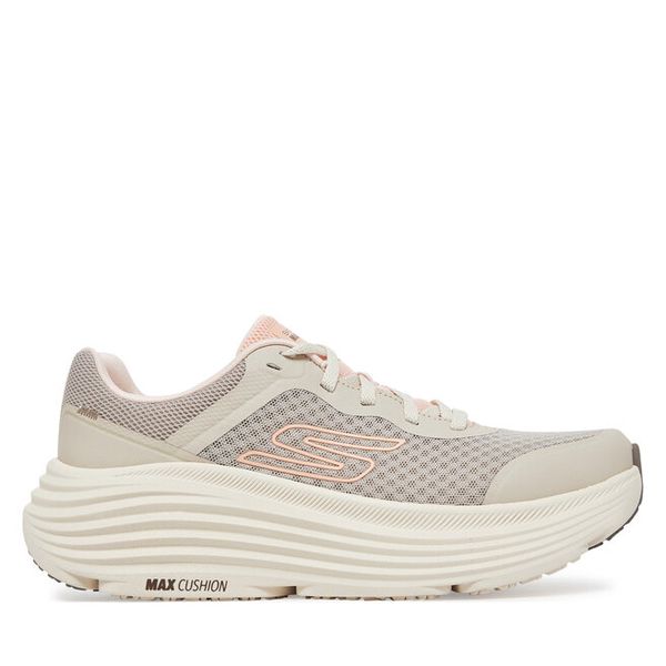 Buty do biegania Skechers. Brązowe obuwie sportowe Skechers, bez zapięcia, do biegania. Za 359.99 zł.