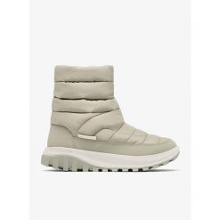 Buty zimowe damskie Columbia Snowtrot Mid. Zielone trekkingi Columbia, trekkingowe. Za 329.99 zł.