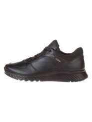Ecco Skórzane sneakersy "Exostride" w kolorze czarnym rozmiar: 40. Czarne trampki ecco, bez wzorów, bez zapięcia. Za 316.99 zł.