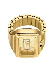 Fossil Zegarek Watch Ring ES5343 Złoty. Żółte, analogowe zegarki Fossil, złote. Za 589.99 zł.