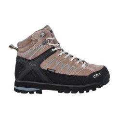 Damskie buty trekkingowe w średnim wieku CMP Moon waterprof. Brązowe trekkingi CMP, z gumy. Za 489.30 zł.