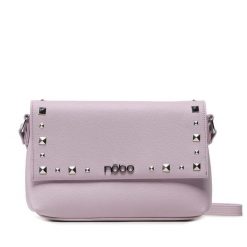 Torebka Nobo. Fioletowe listonoszki Nobo, bez wzorów, bez dodatków. Za 189.99 zł.