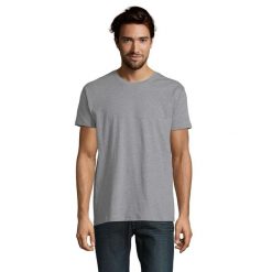 Koszulka Imperialna Unisex Dla Dorosłych. Szare bluzki SOL'S, s, bez wzorów, sportowe, bez kołnierzyka, bez ramiączek. Za 60.99 zł.