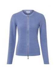 Lund Kardigan Kobiety Bawełna niebieski, XL. Niebieskie kardigany Lund, xl, bez wzorów, z bawełny. Za 299.95 zł.