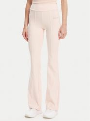 Guess Spodnie dresowe V5RB15 KCD02 Różowy Regular Fit. Czerwone spodnie dresowe Guess, m, z aplikacjami, z dresówki. Za 299.99 zł.